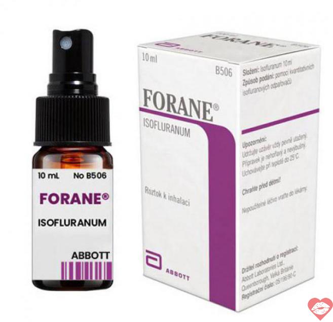 Thuốc xịt gây mê ngủ Forane 20ml chính hãng giá rẻ 